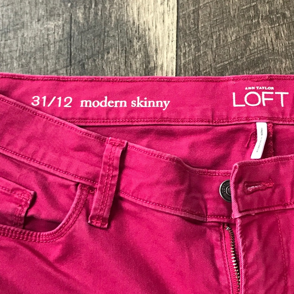 Loft Pink Pants - Picture 3 of 3
